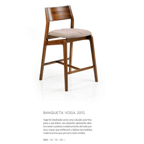 PREÇO + BARATO DO BRASIL | Banqueta Voga 2013 | Msul Móveis