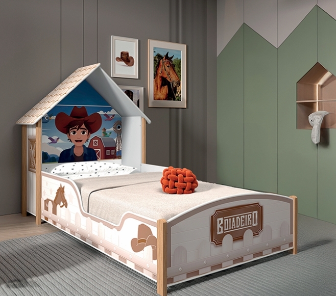 Cama Infantil Boiadeiro | Gelius 0626