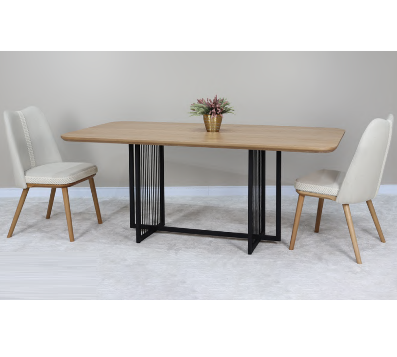 PREÇO + BARATO DO BRASIL | Conjunto Mesa + Cadeiras Ella | Nacional