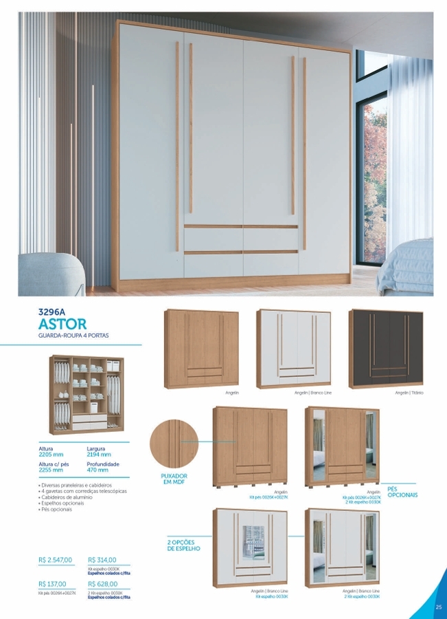 Roupeiro Astor | 3296A | Castro : Venda -40% 0425