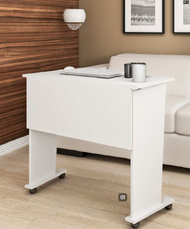 PREÇO + BARATO DO BRASIL | Escrivaninha Dobrável 80 | ME4117 | Tecnomobili 