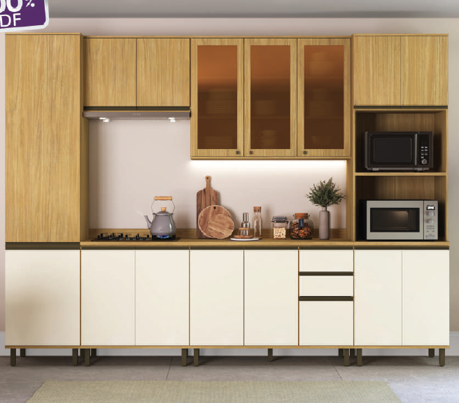 B489 | Cozinha Modulada Nova Dubai | Casamia
