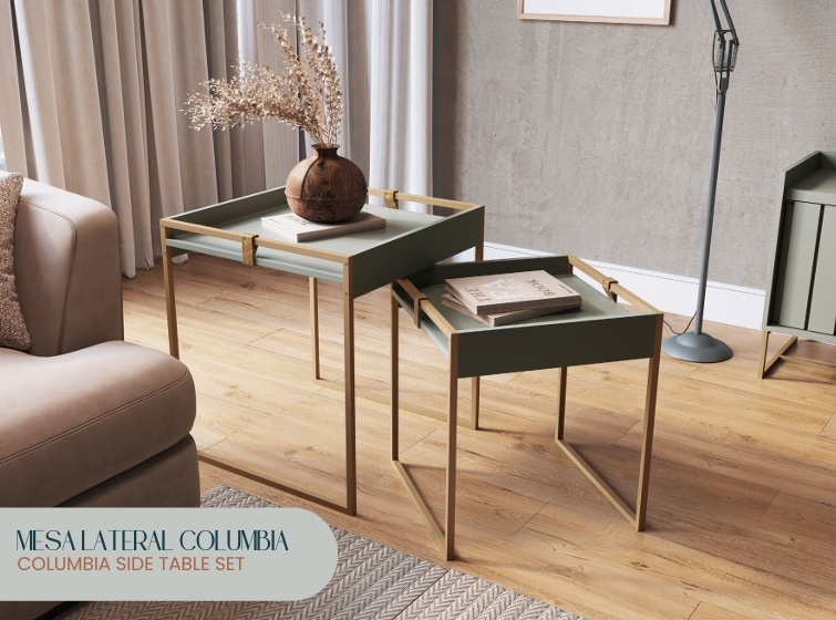 Mesa Lateral Columbia | Metta Mobili 0626