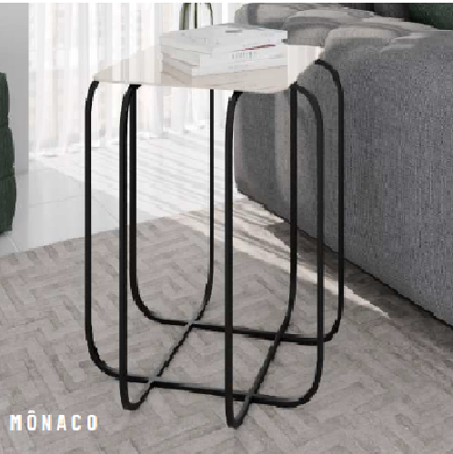 PREÇO + BARATO DO BRASIL | Mesa Lateral Monaco | Euronobre