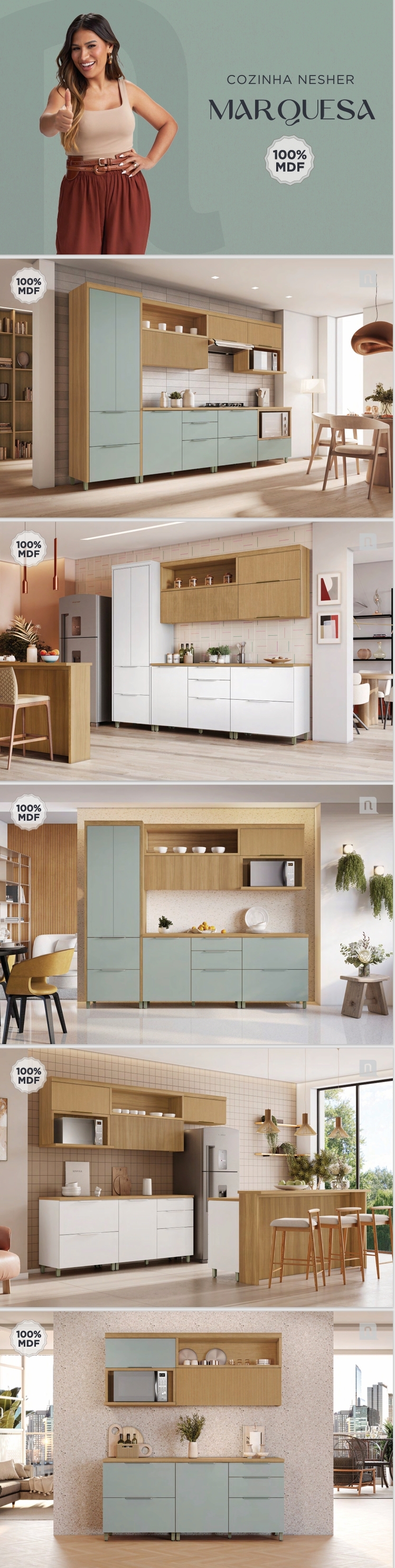 Cozinha Nesher | Marquesa | Venda : Nesher +22% 0425