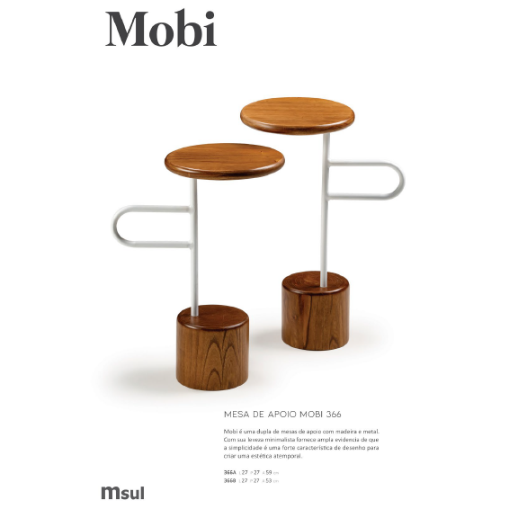 PREÇO + BARATO DO BRASIL | Mesa de Apoio Mobi | Msul Móveis