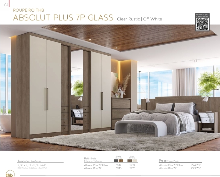 Roupeiro Absolut 288 | Venda:-45% | THB 0925