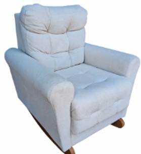 Poltrona Estofada de Balanço Boucle | 54409 - 5450 | Lindelli 0326