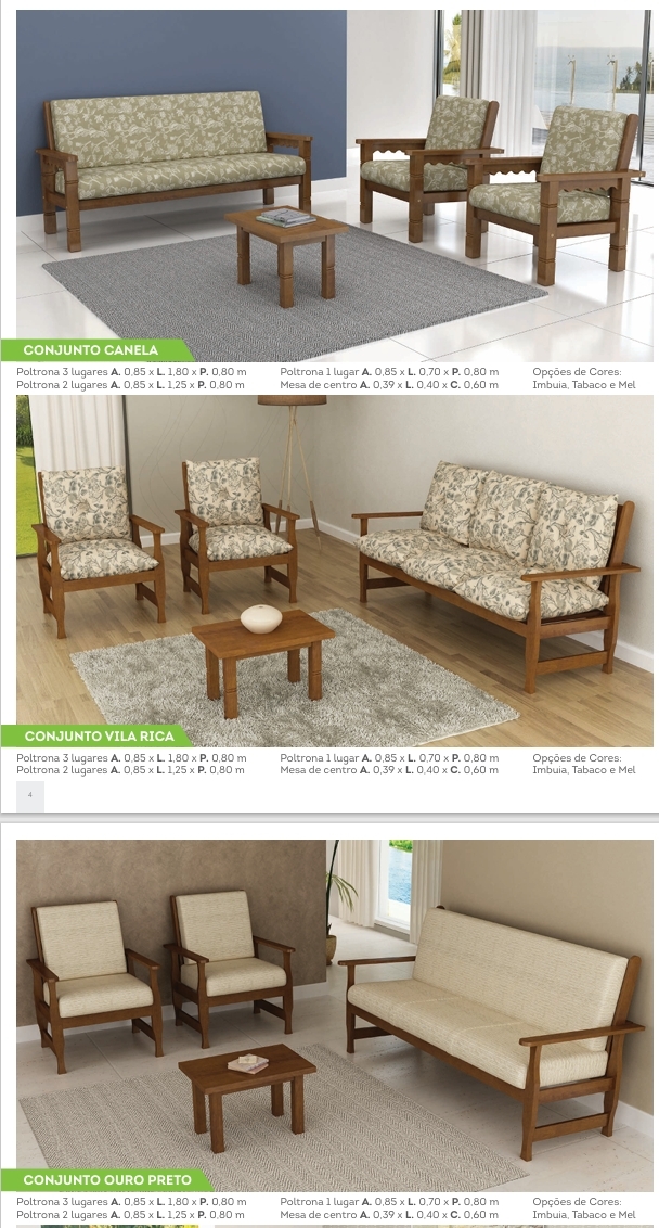 Conjuntos | Canela -Vila Rica - Ouro Preto | Scholl 0625