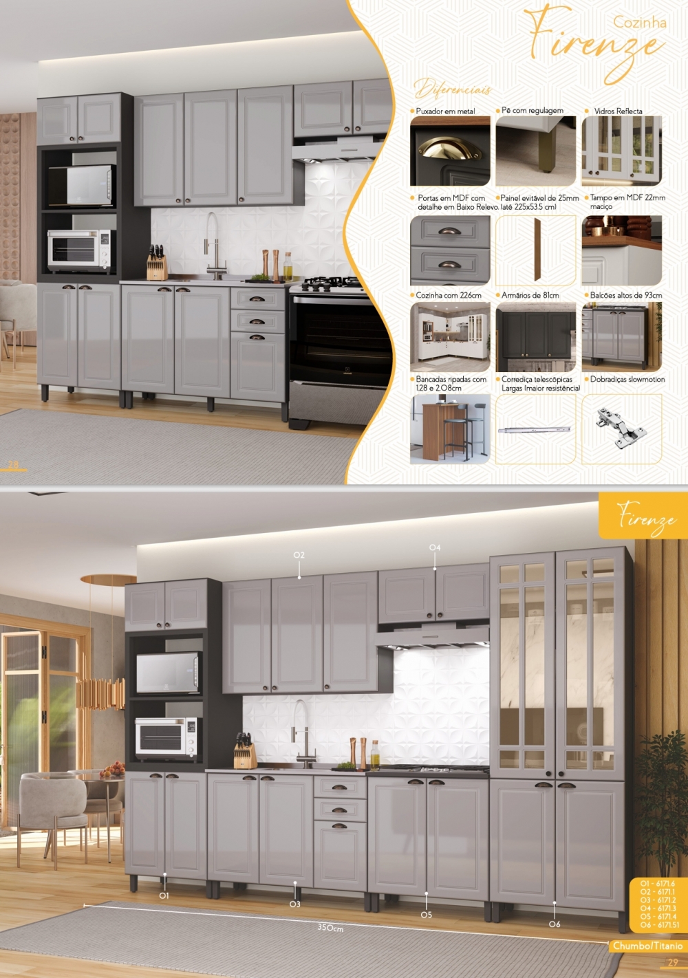 Cozinha Modulada Firenze | Indekes | 0325
