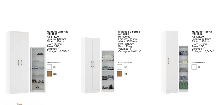Linha Multiuso | 1011 - 3000 - 0802 | Soluzione: -40% 0325
