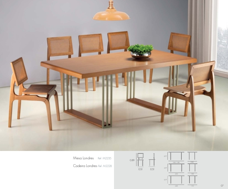 Conjunto Londres | Mesa + Cadeira | ACG 0526