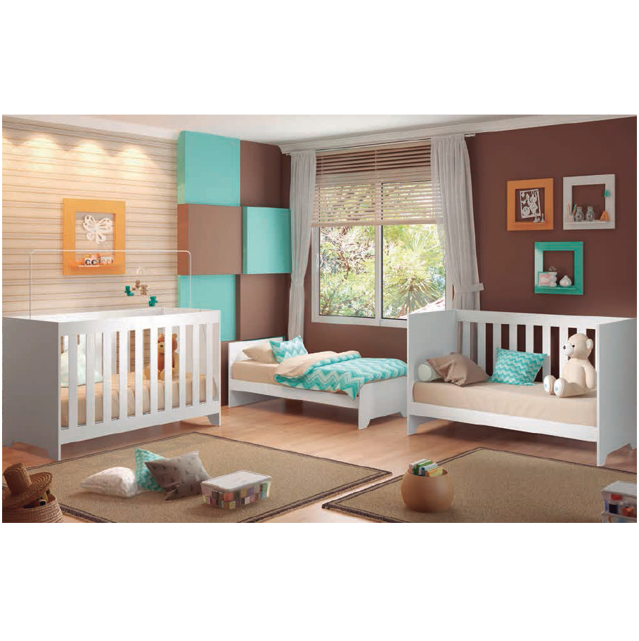 Berço Mini Cama 3 em 1 | BBI 51 | Ditália Móveis 