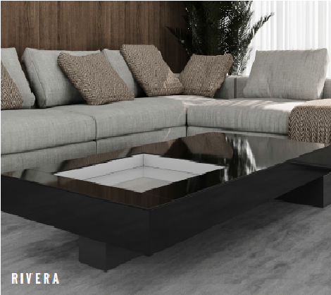 PREÇO + BARATO DO BRASIL | Mesa de Centro Rivera | Euronobre