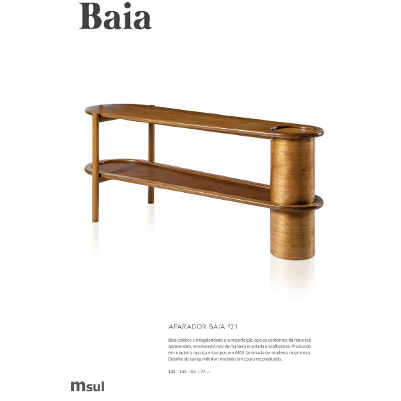 PREÇO + BARATO DO BRASIL | Aparador Baia 121 | Msul Móveis