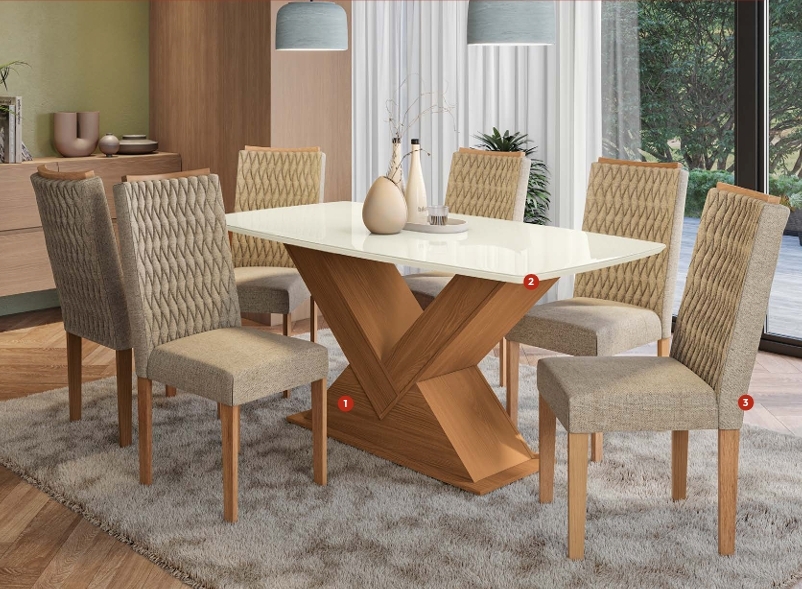 Mesa Amora BA35 | Kappesberg Sala de Jantar 0626