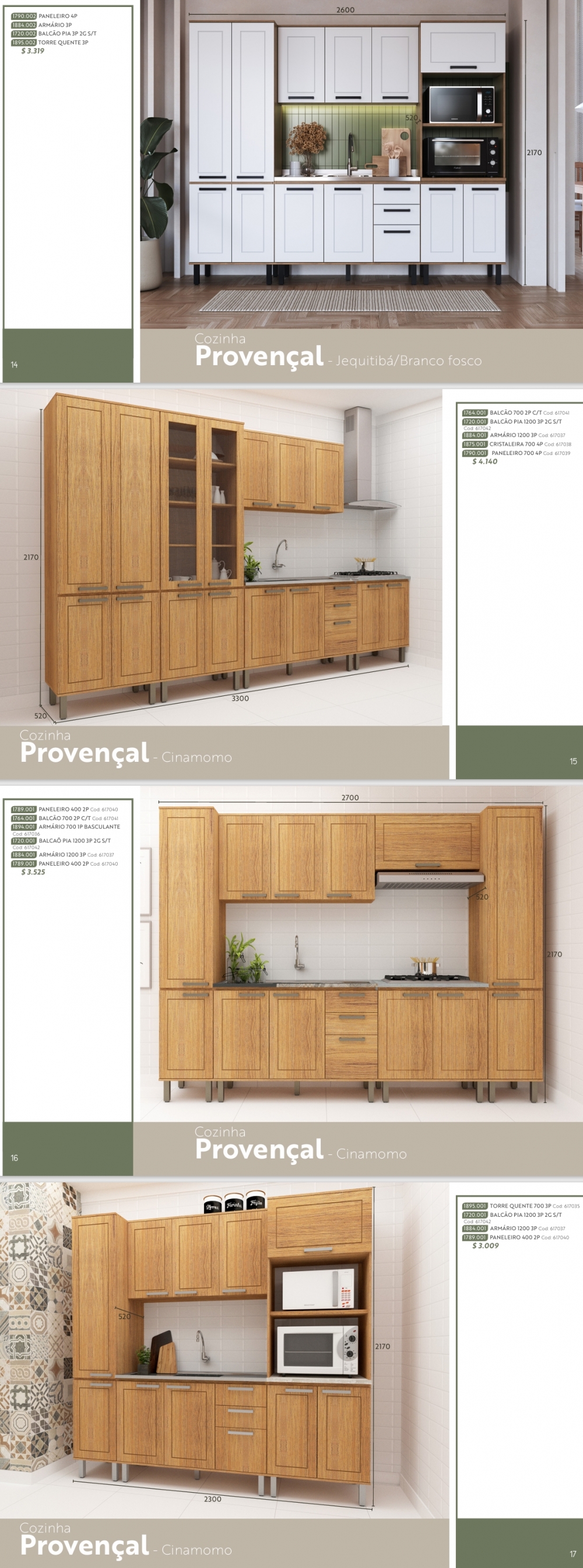 Cozinha Modulada Provençal | Canção : Venda -20% 0325