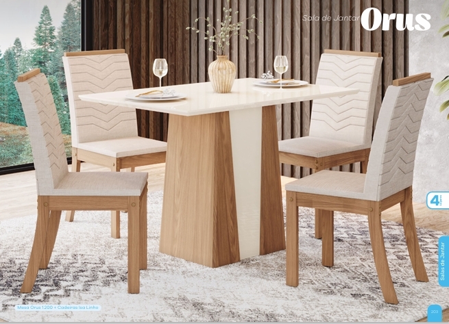Sala De Jantar Orus | Henn | Venda : -60% 0925