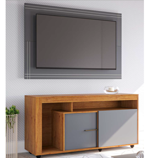 Rack Lugano e Painel Miami | Viero