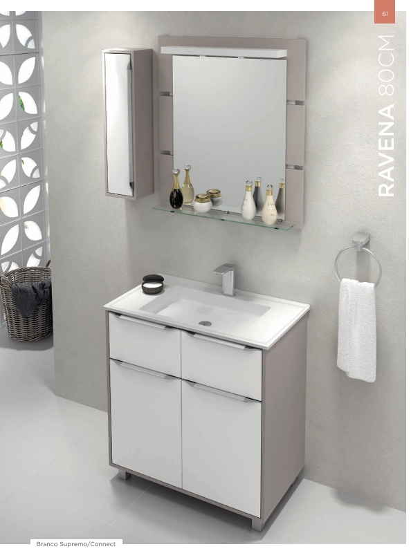 Conjunto Banheiro Ravena 80CM | Balcony 0926