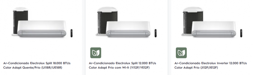 AR CONDICIONADO SPLIT  CONDICIONADOR DE AR ELETROLUX 0325