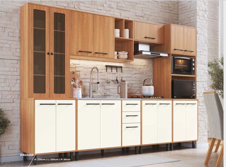 Cozinha Modulada Havana | Casamia 0726
