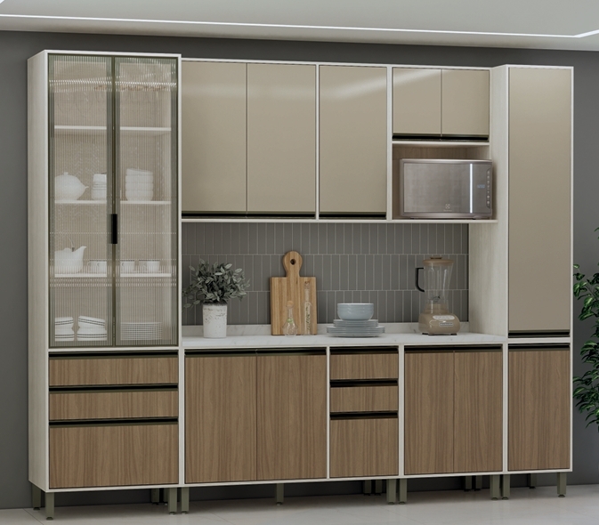 Cozinha Modulada Línea | Luciane 0726
