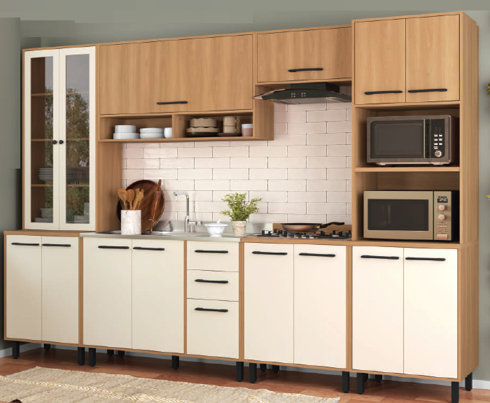 B349 | Cozinha Modulada Havana | Casamia
