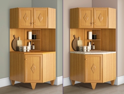 Linha Cerejeira MD1 | Canto Completo | 890 4 - 890 45  | Venda: -70% | Mayer 0525