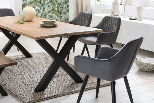 Cadeira de Jantar Barcelona L 50 cm | Império Brazil 