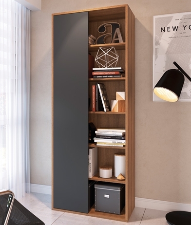 Estante Livreiro 11100080 | Linha Office | Placa e Ponto 0926