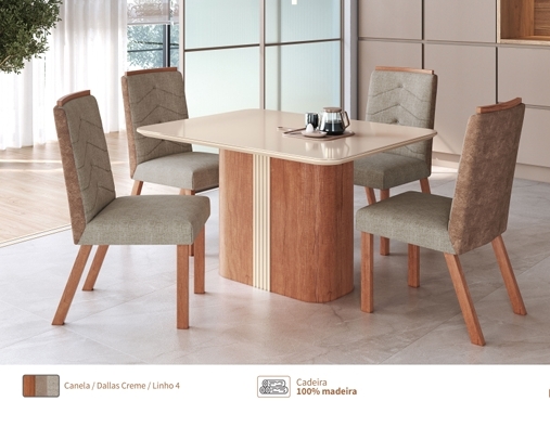 Conjunto 08 | Mesa + Cadeira | Zamarchi 0926