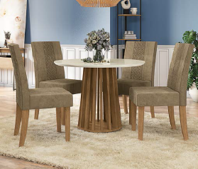 Conjunto Lavanda | CSJ1072FR-D005 | Kappesberg Sala de Jantar