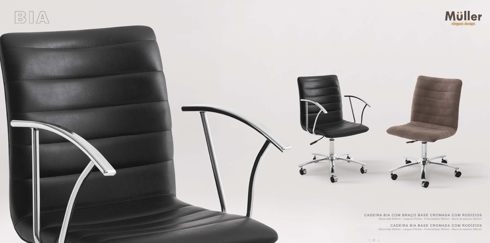 Cadeira Escritório Bia | Muller Elegant 0726