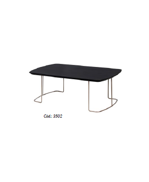 Mesa de Centro Metalic 100x64 | 3502 | Ativa Móveis