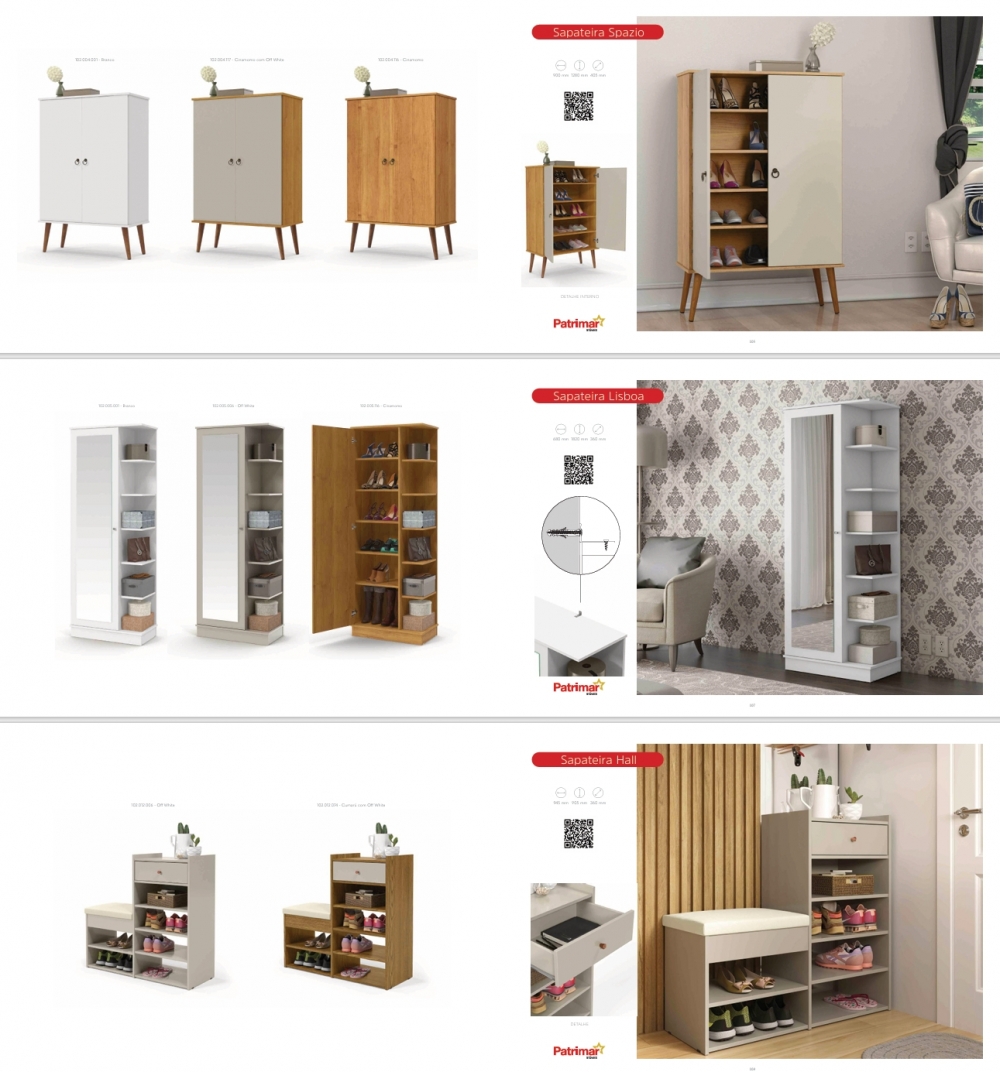 Sapateiras | Spazio - Lisboa - Hall | Patrimar 0425