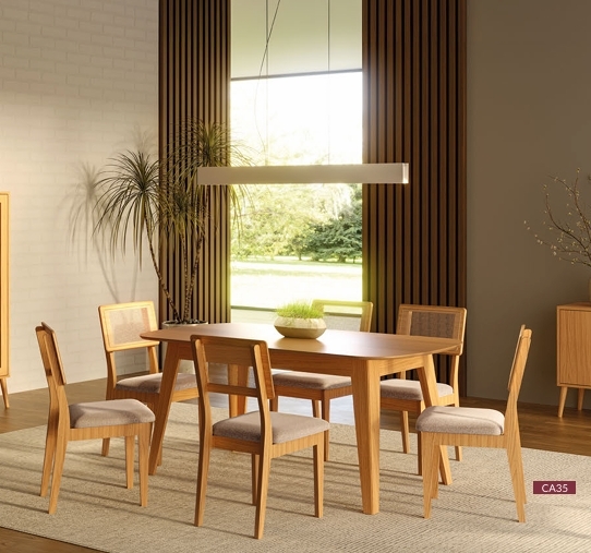 Mesa TM97 + Cadeira CA35 | Dalla Costa 0826