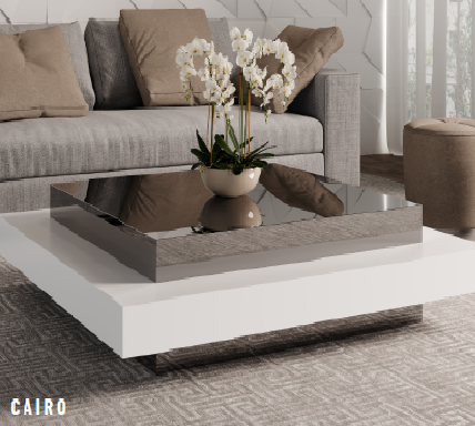 PREÇO + BARATO DO BRASIL | Mesa de Centro Cairo | Euronobre