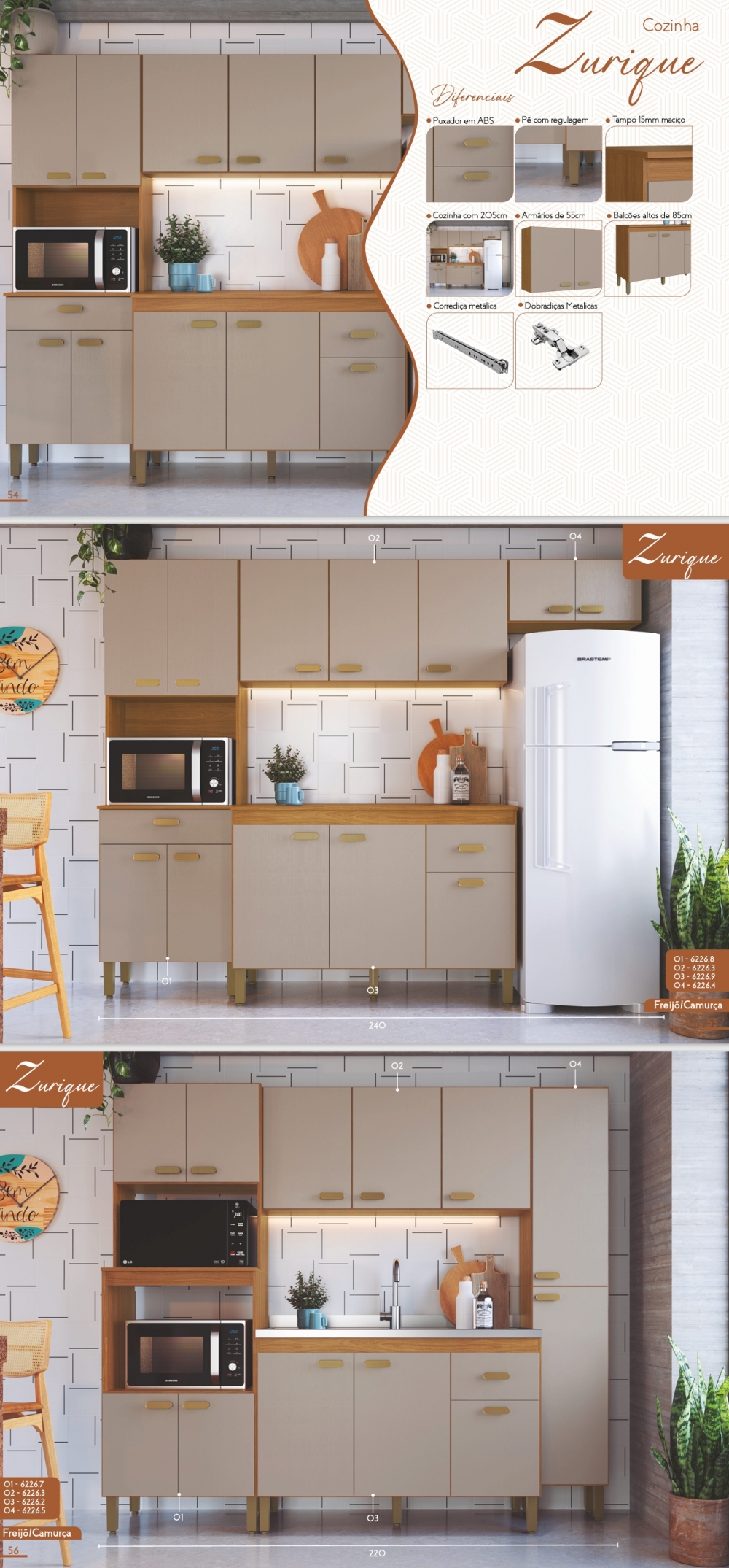 Cozinha Modulada Zurique | Indekes | 0325