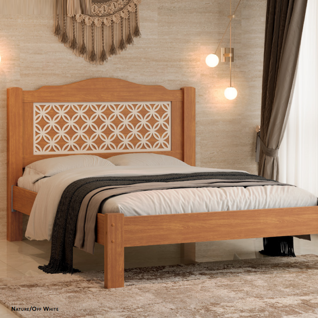 PREÇO + BARATO DO BRASIL | Cama Casal Munique | 100% MDF | L 1.49 | Fenix 