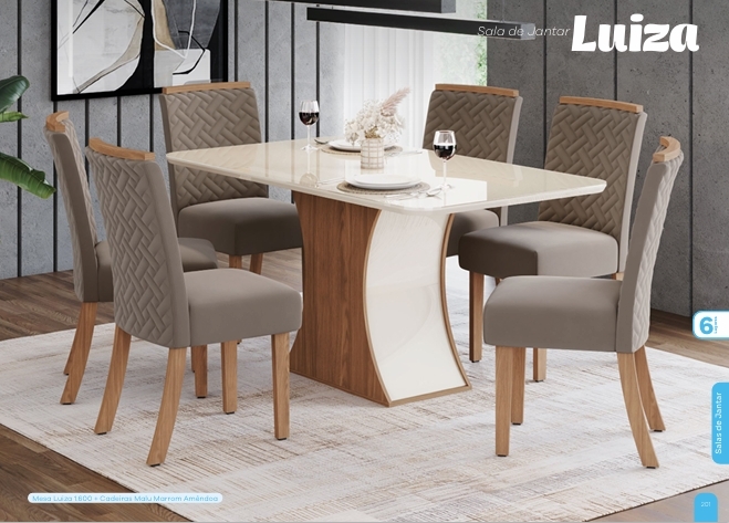 Sala De Jantar Luiza | Henn | Venda : -60% 0925