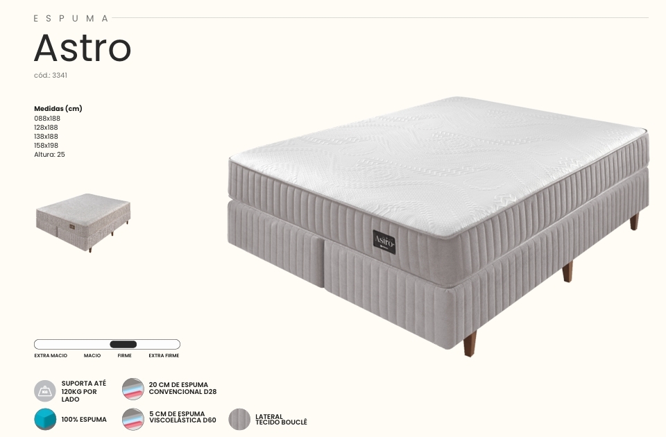 Colchão Astro | Estofama 0626