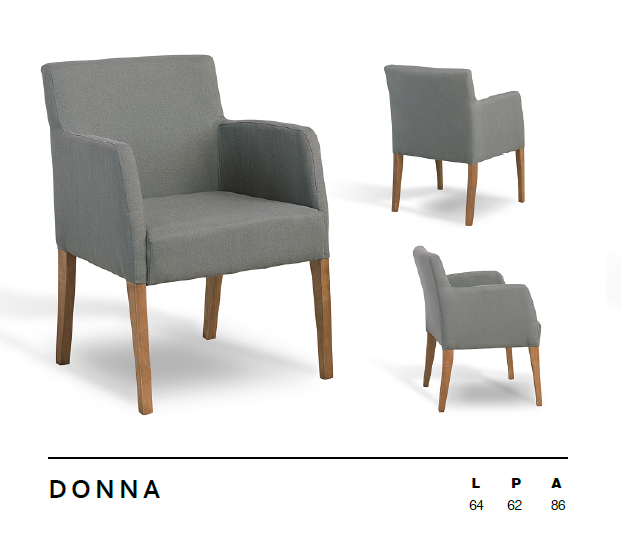 Poltrona Donna | L2 Design Mobiliário