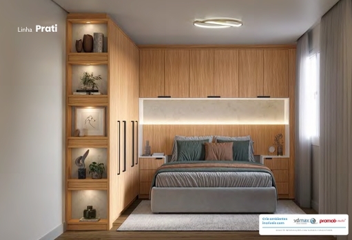 Dormitório Modulado | Linha Prati | Primavera 0826