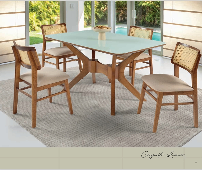 Mesa Stylus / Cadeira Lumier | Sol Móveis 0526