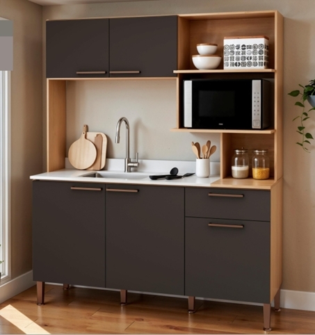 Cozinha Compacta Bella | Genialflex 0826