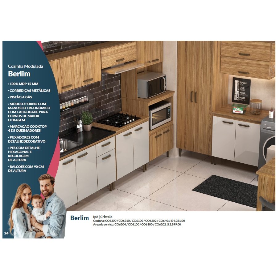 Cozinha Modulada Berlim | Decibal