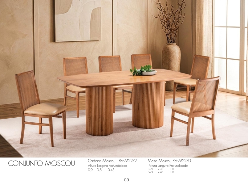 Conjunto Moscou | Mesa + Cadeira | ACG 0626