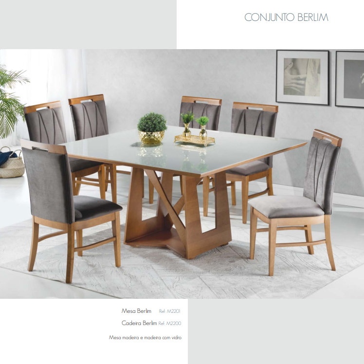 PREÇO + BARATO DO BRASIL | Conjunto Berlim | M2201 / M2200 | ACG