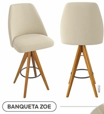 Banqueta Zoe | Kappesberg Sala De Jantar Premium 0526